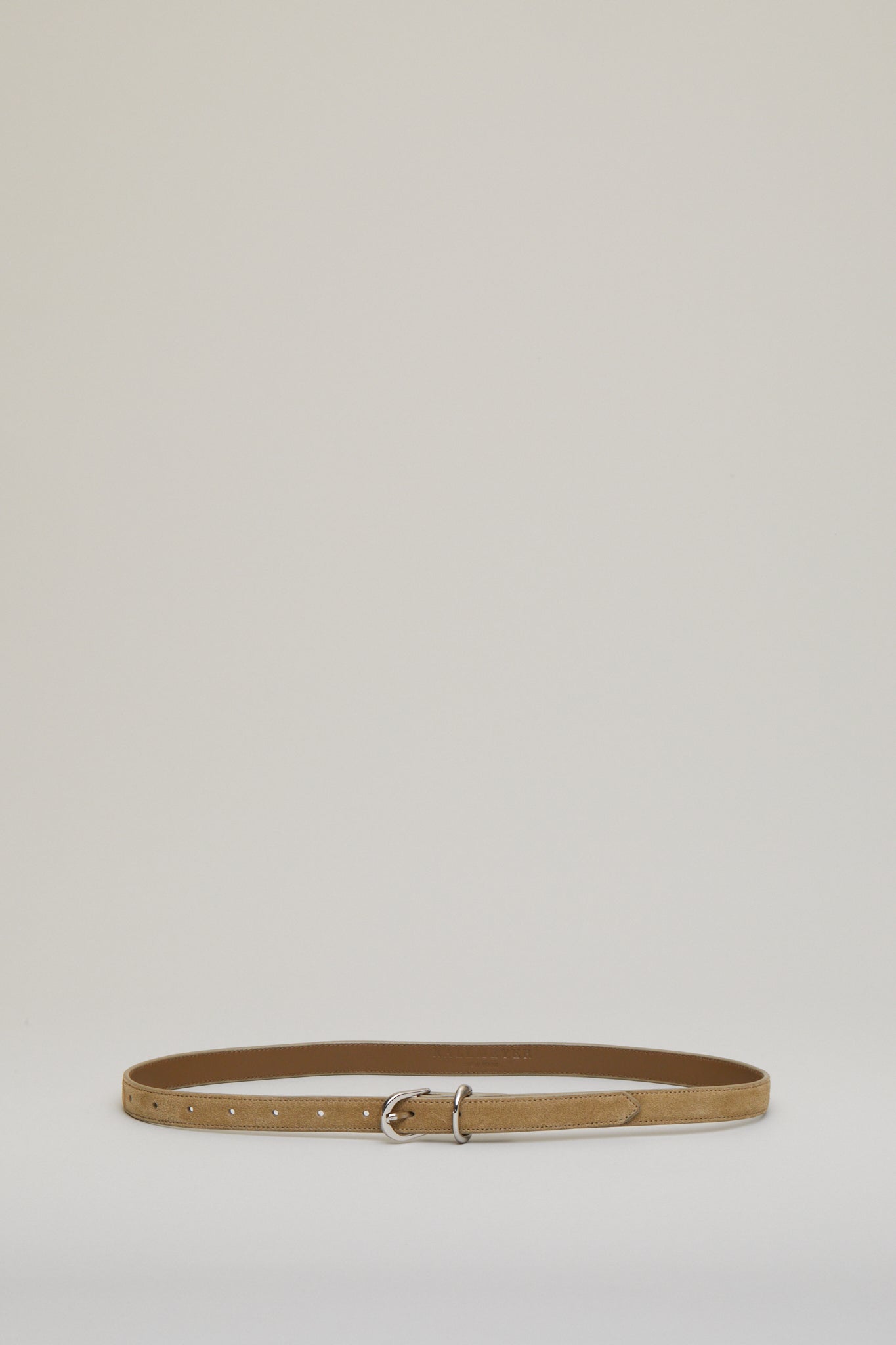 Bea Slim Belt in Khaki