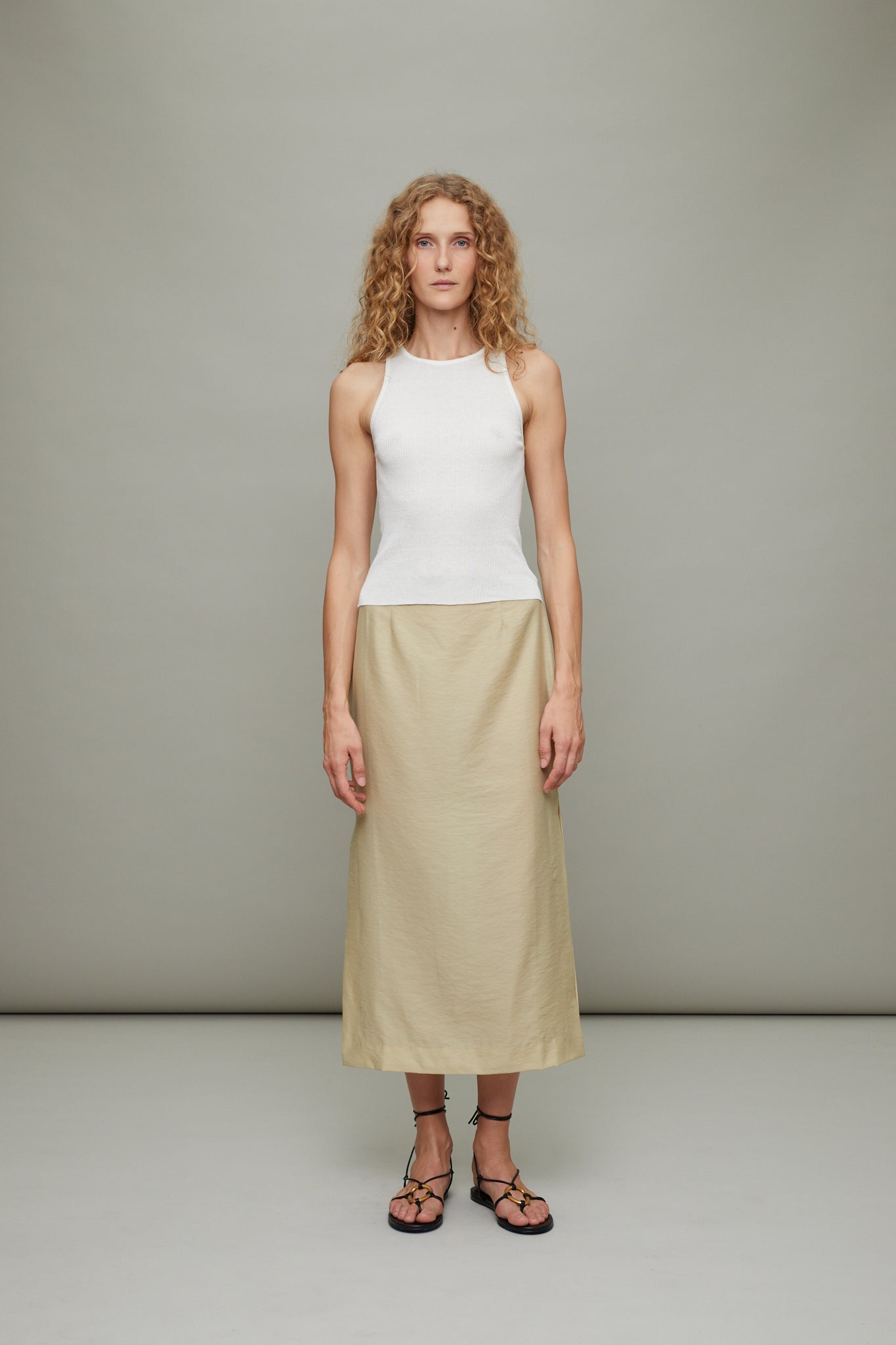 Forsyth Pencil Skirt in Viscose Voile