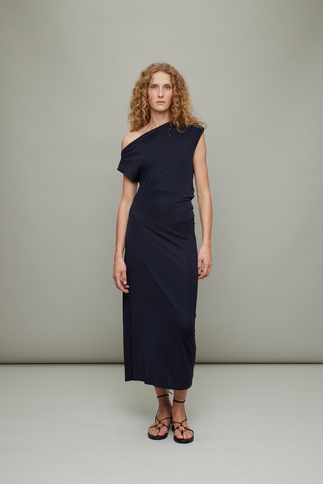 Gywnn Long Dress in Midnight