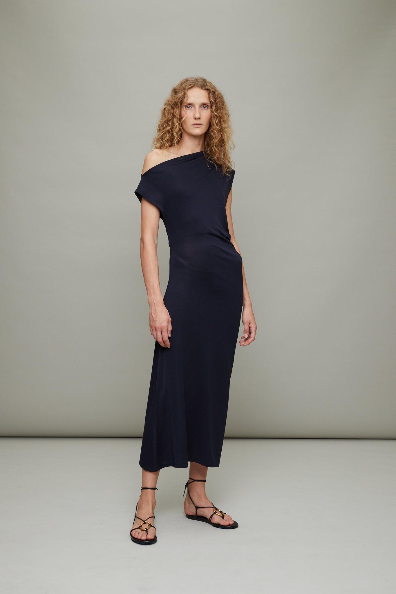 Gywnn Long Dress in Midnight