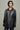 Lottie Field Jacket in Distressed Black Nappa