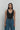 Portia V-Neck Bodysuit in Black