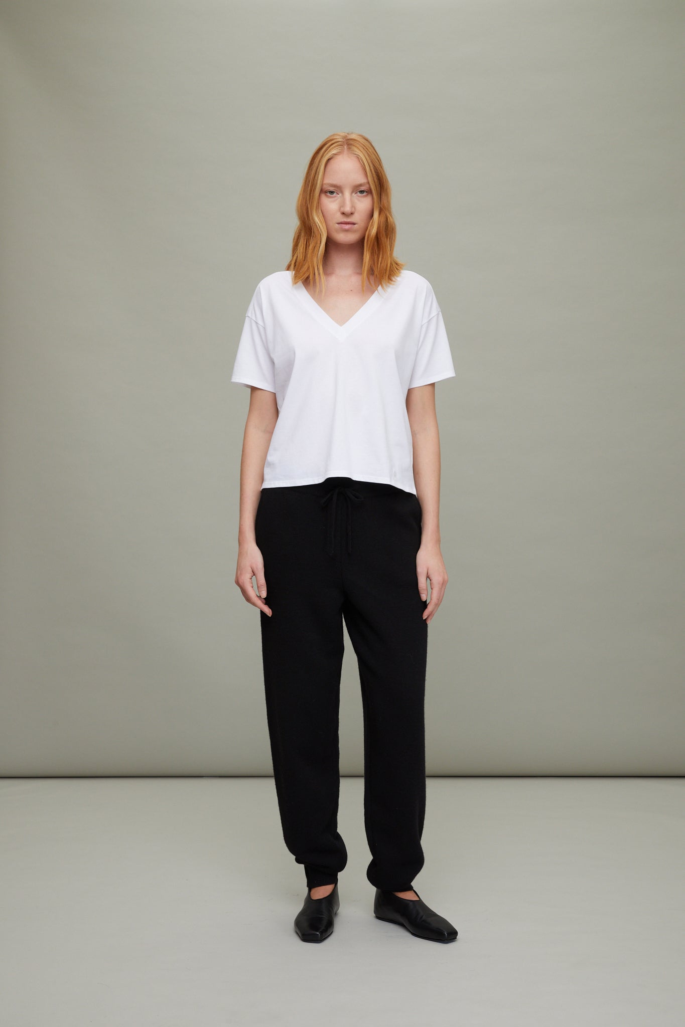 Hespero Cashmere Pant in Black