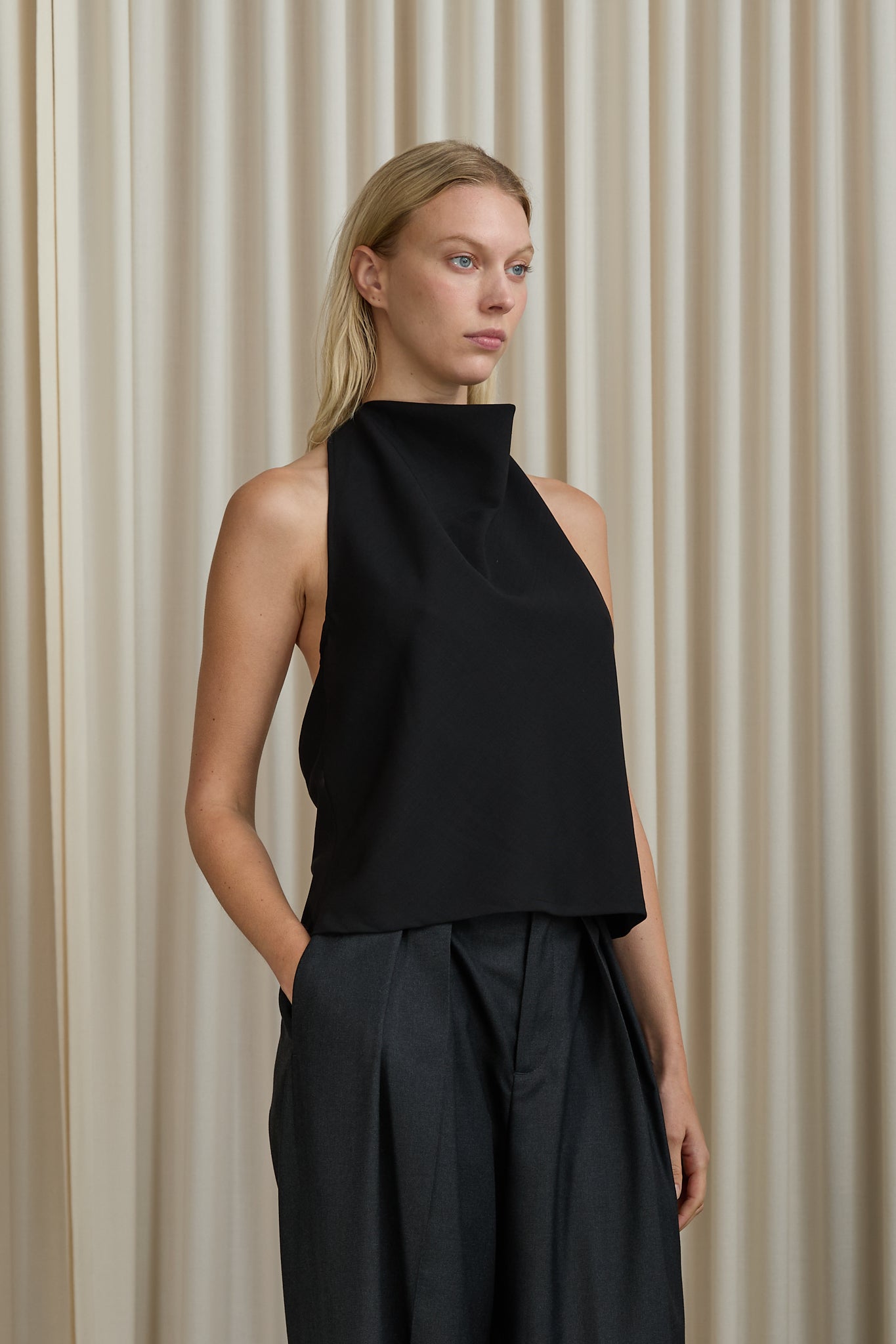 Jeanne Top in Black