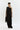 Macha Double Fringes Wrap Scarf in Black