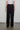 Mandana Linen Silk Trousers in Black