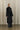 Tuba Coat in Black