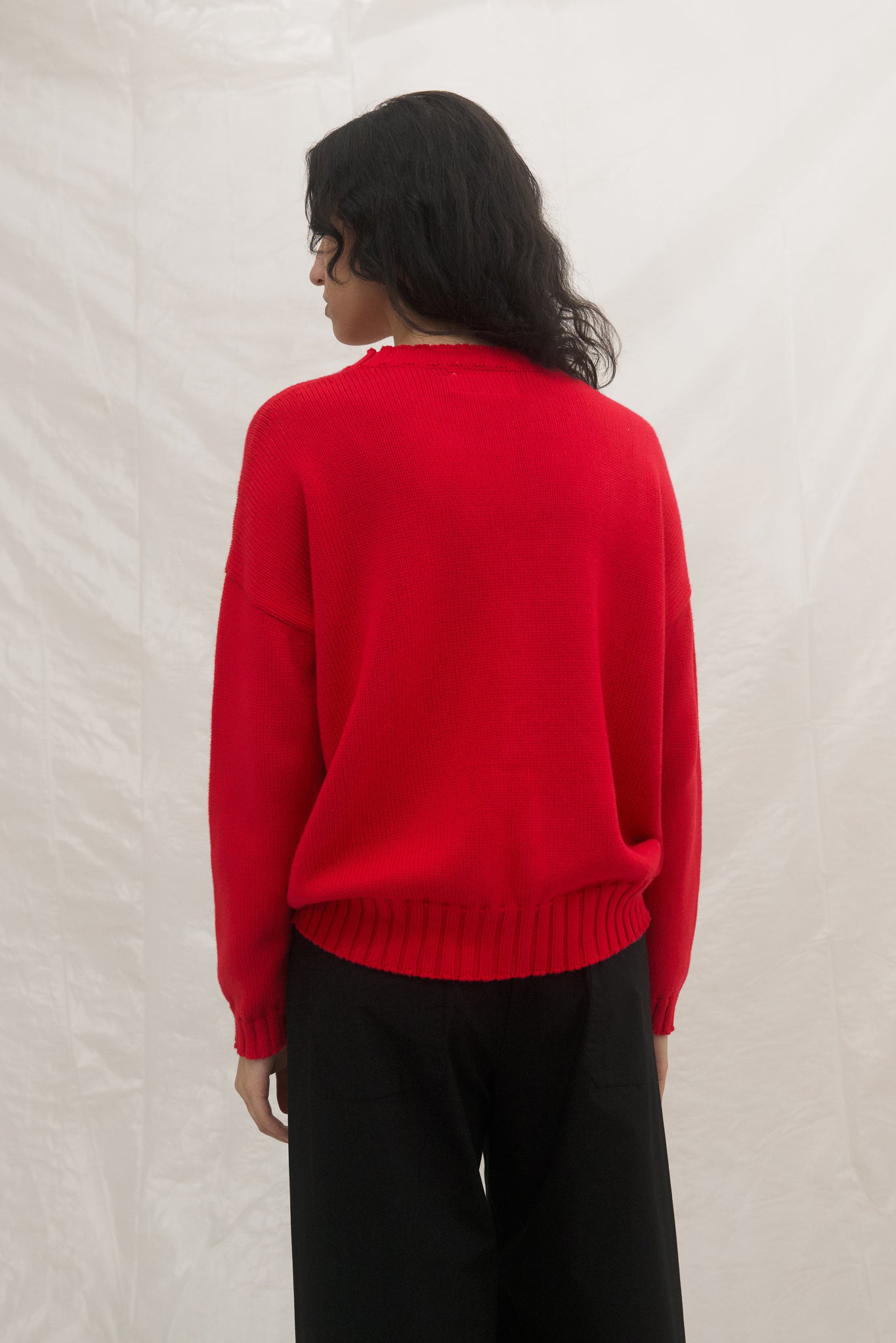 Urbino Pullover in Red