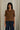 Elise Short Sleeve Polo in Brown