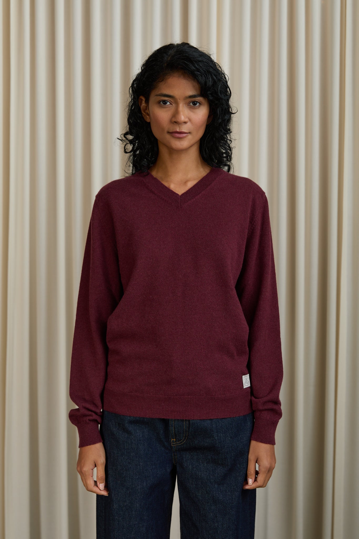 Max Sweater in Burgundy