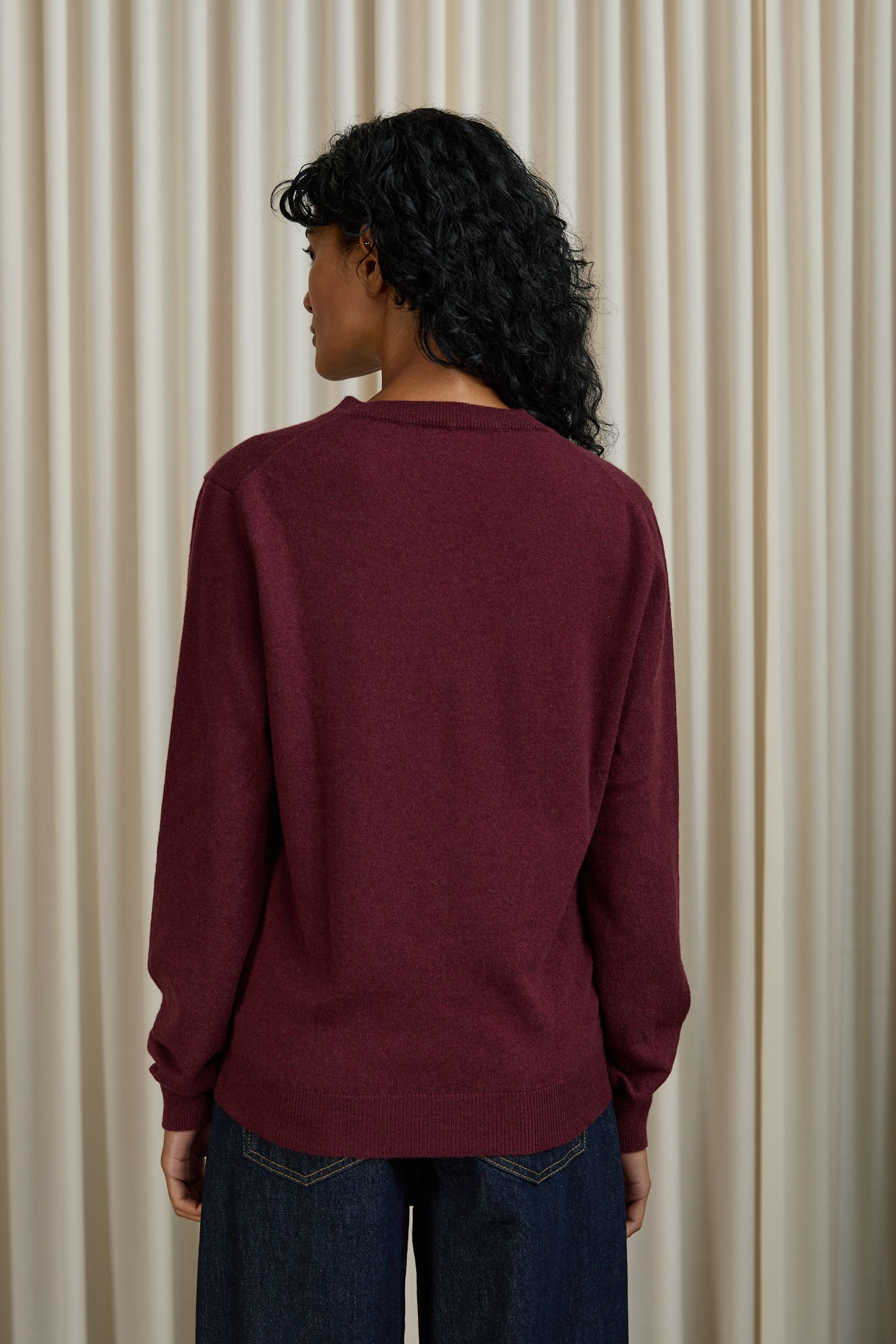 Max Sweater in Burgundy