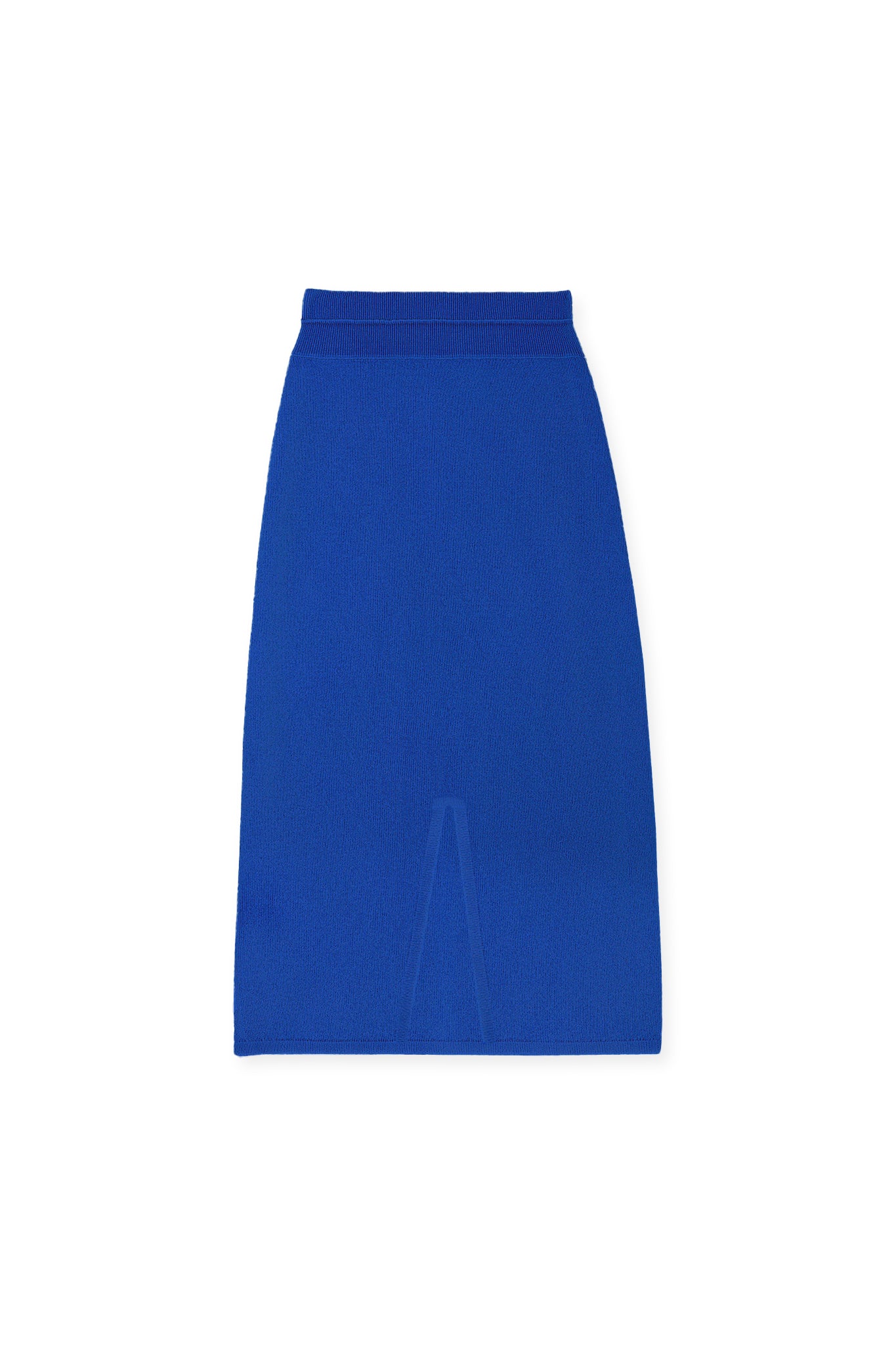 Laura Reilly x Linnea Lund Amba Cashmere Skirt in Blue