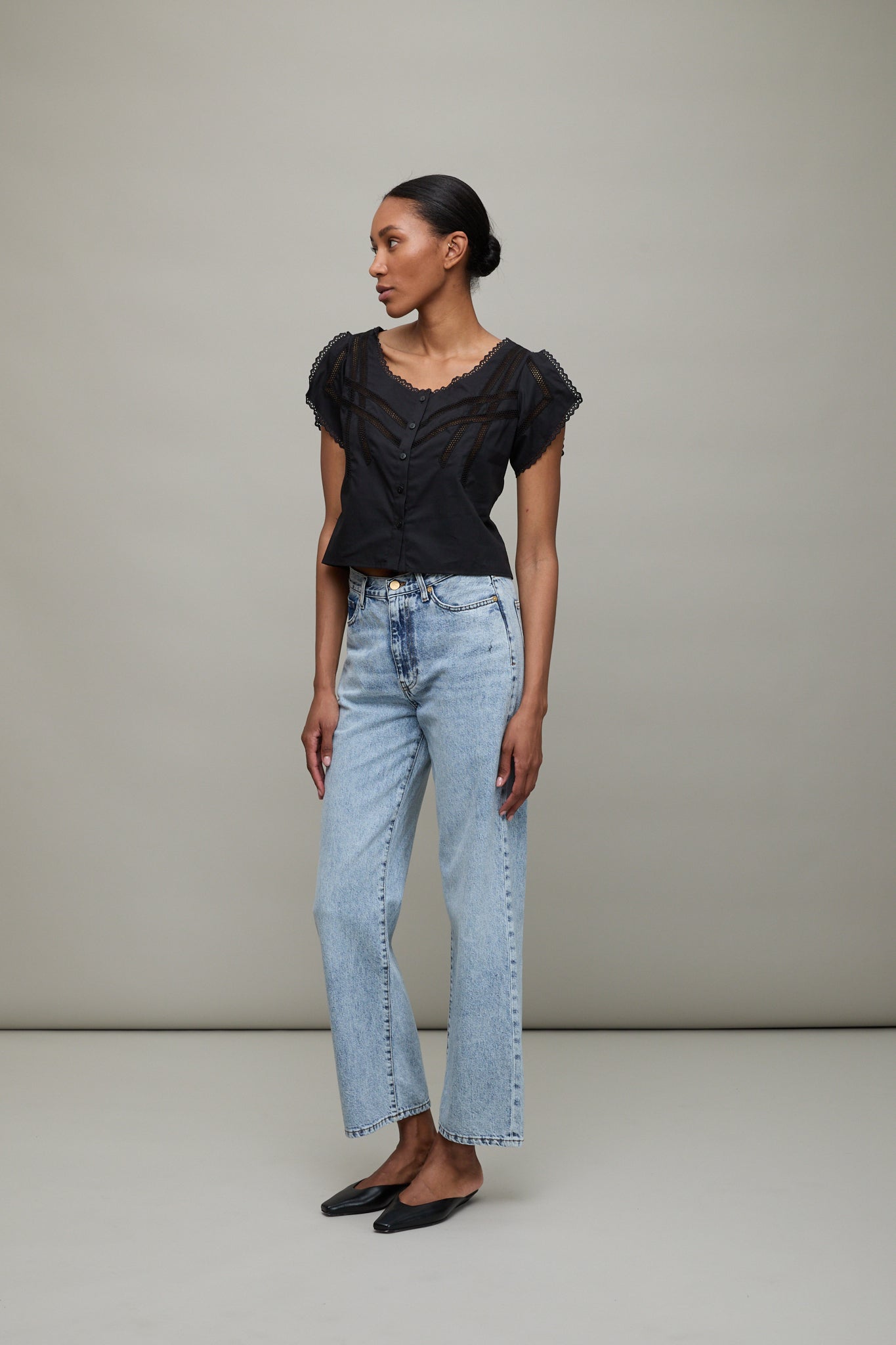 Angela Top in Black