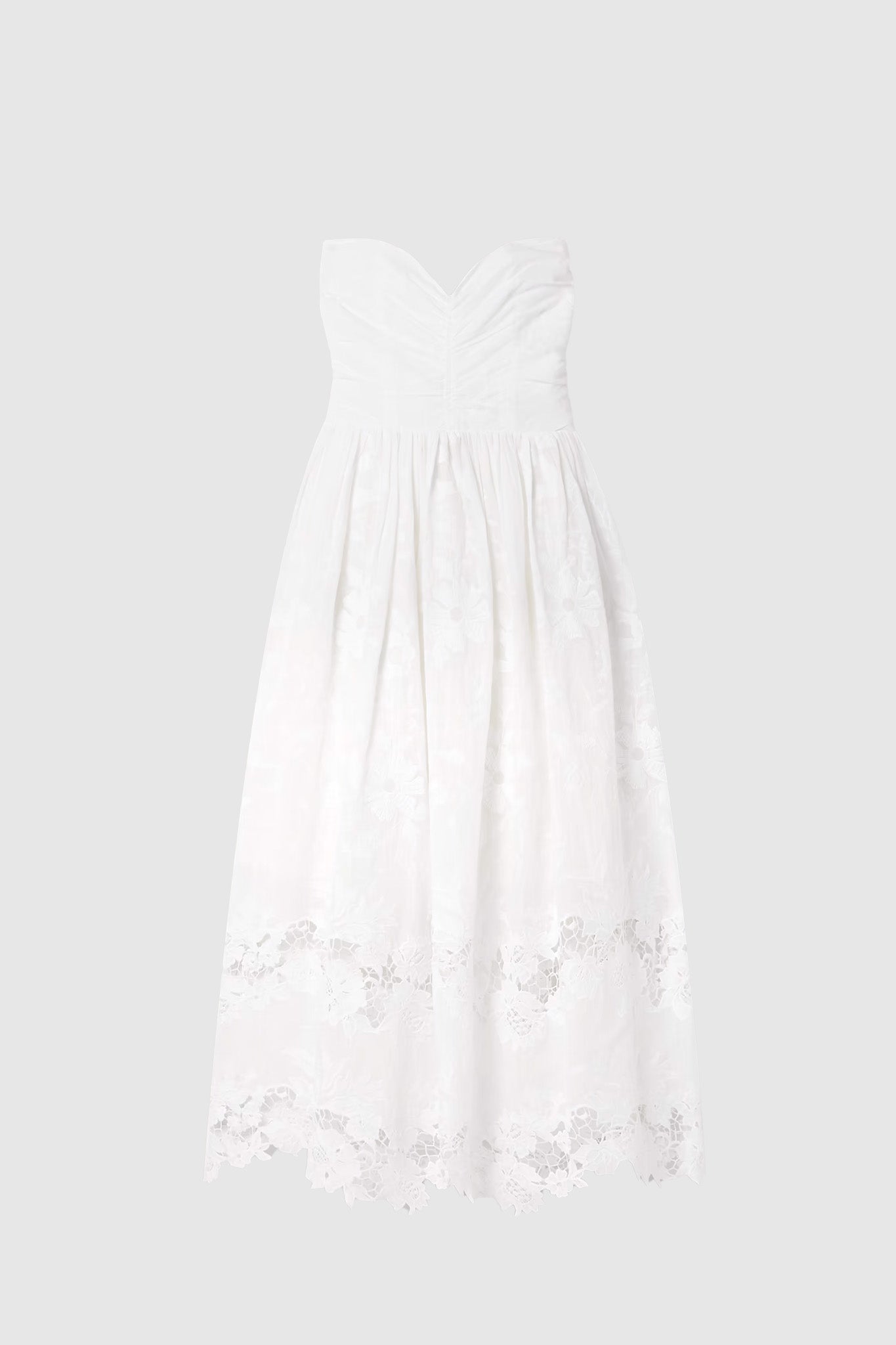 Desideria Dress in White