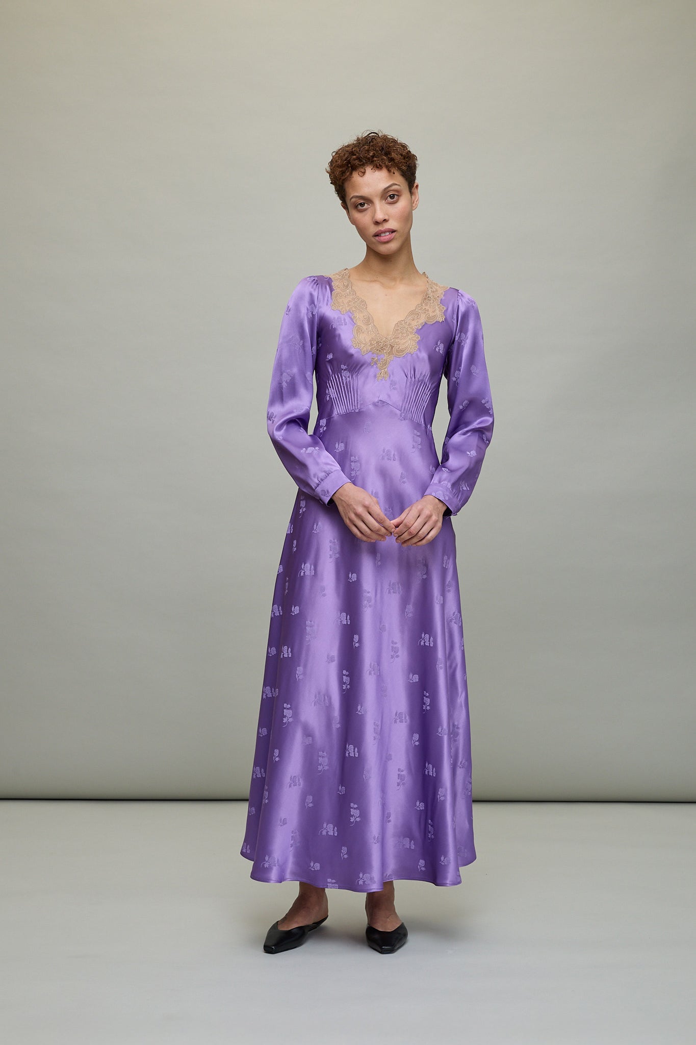 Talla Dress in Purple