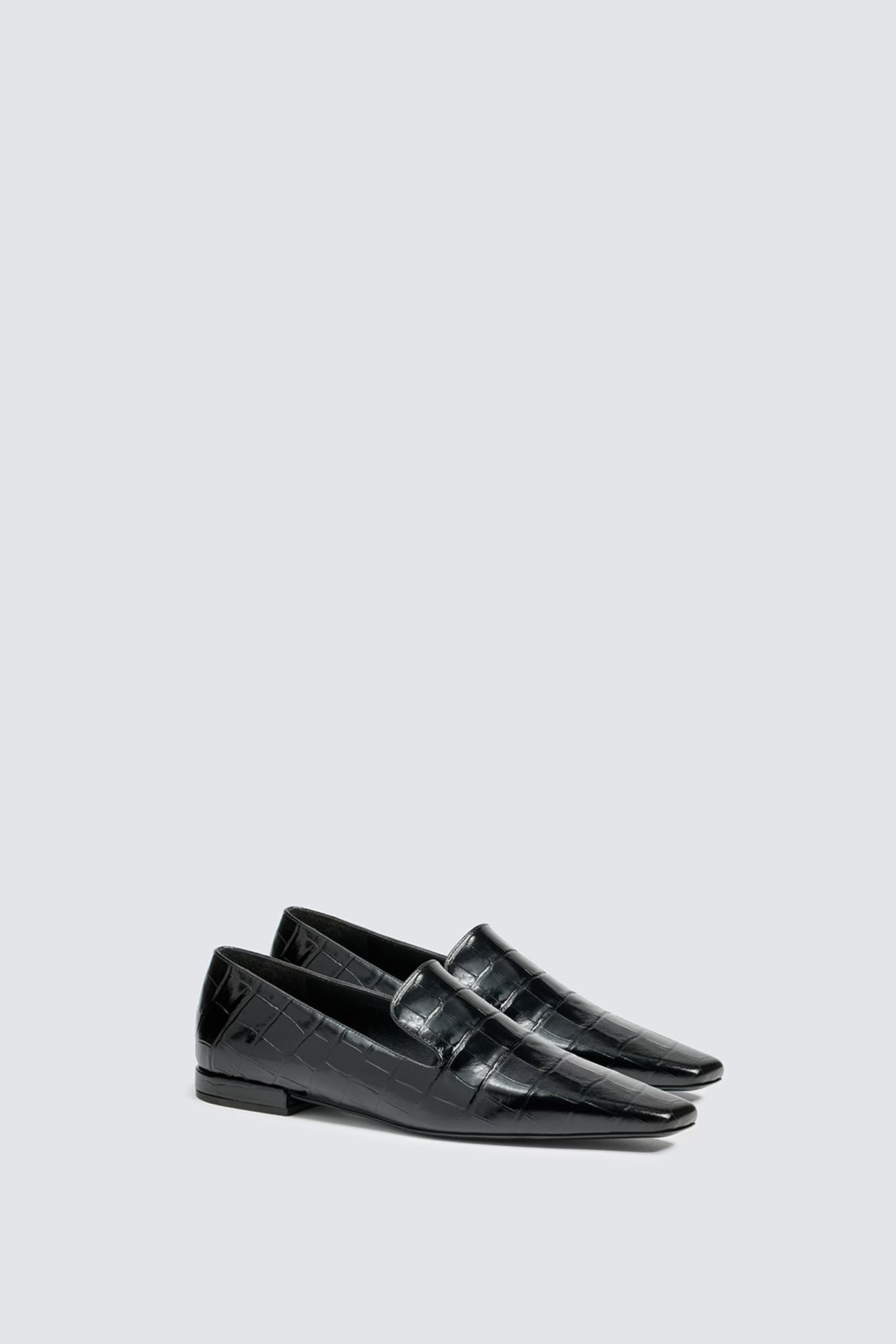 Mona Embossed Loafers