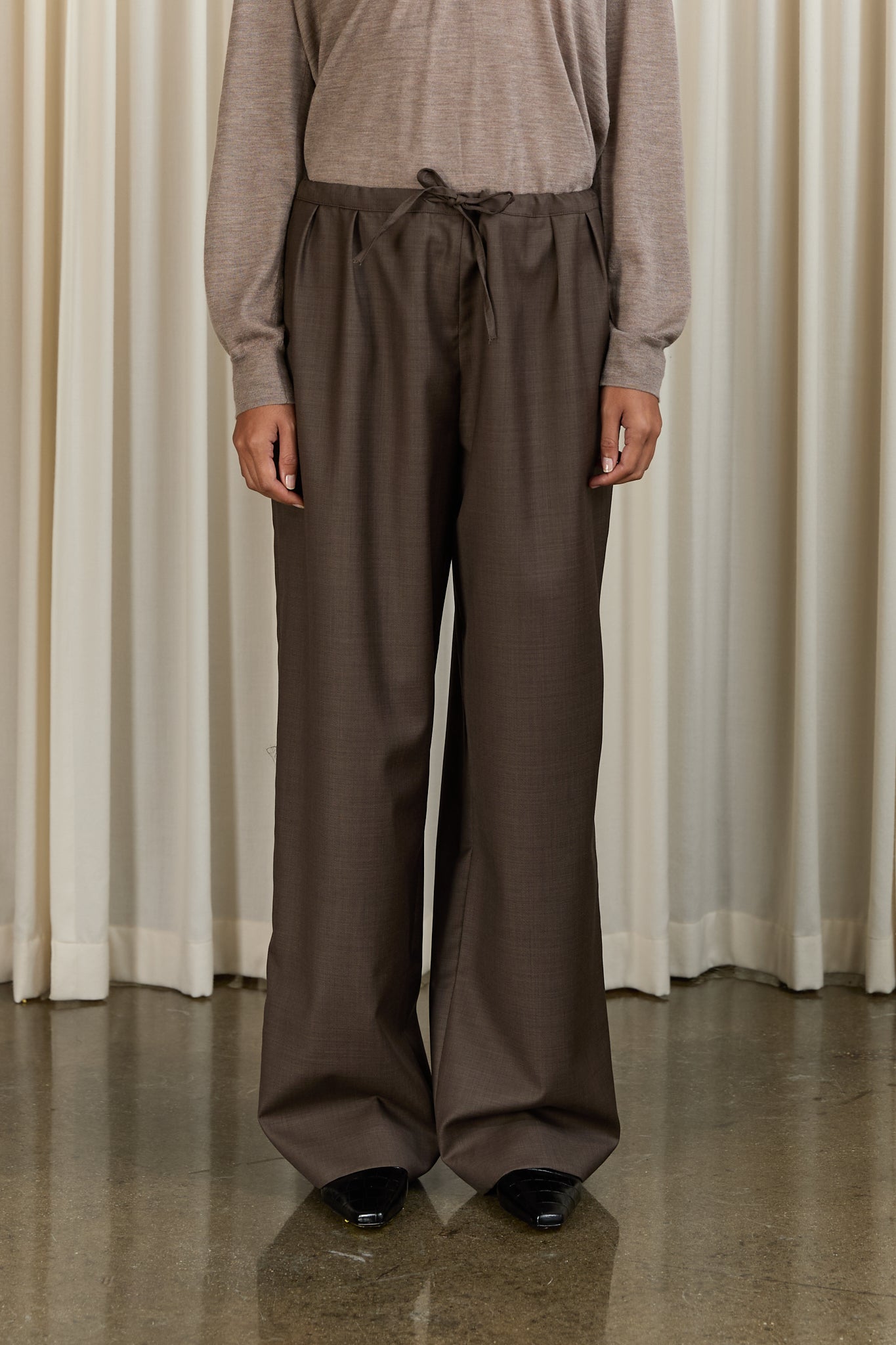 Cove Wide Pants in Brown