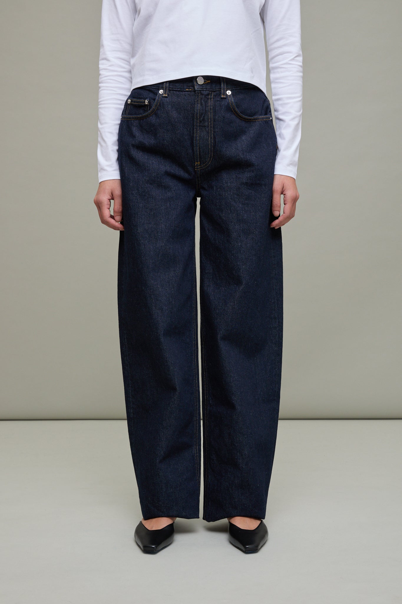 Samur Denim Pants in Blue