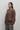 Cormagliano Mohair Cardigan in Brown