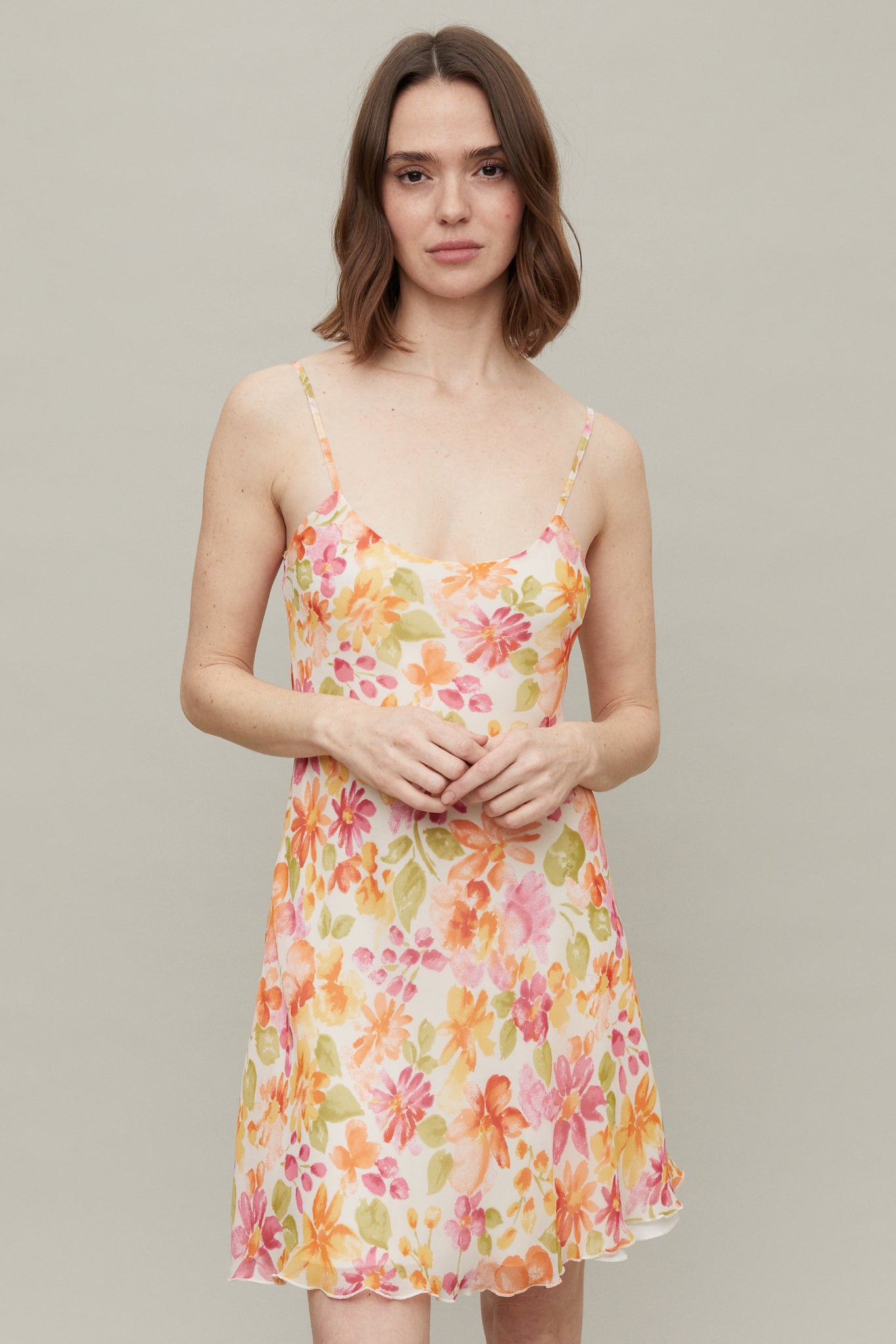 silk baby doll dress Babydoll Mini Satin Dress
