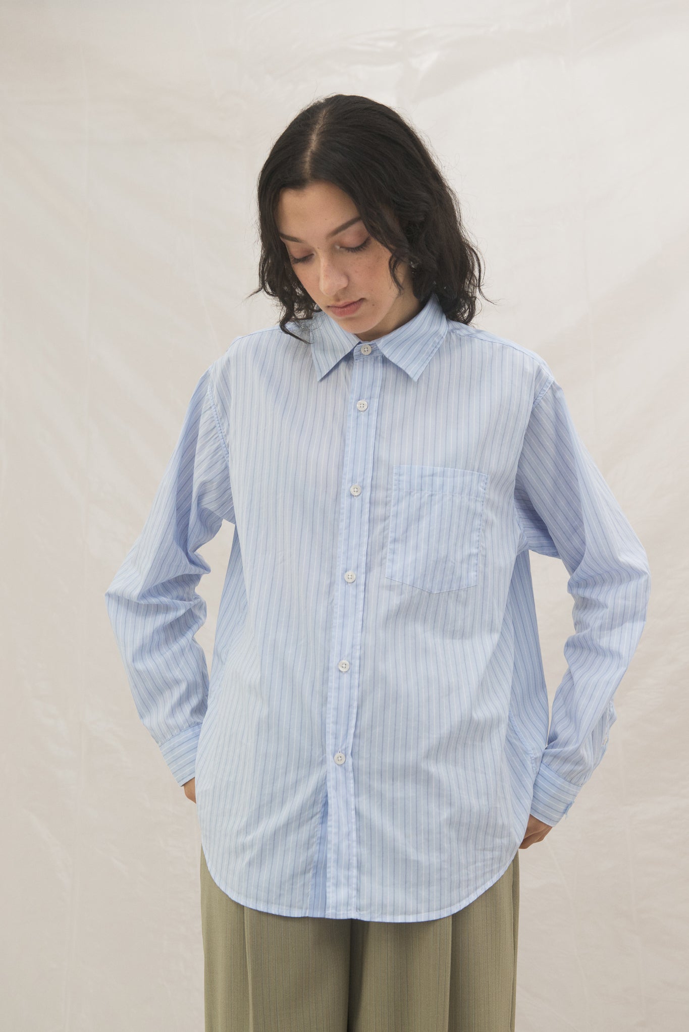 Executive Cotton Shirt in Corporate Stripe