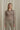 Open Placket Polo in Beige