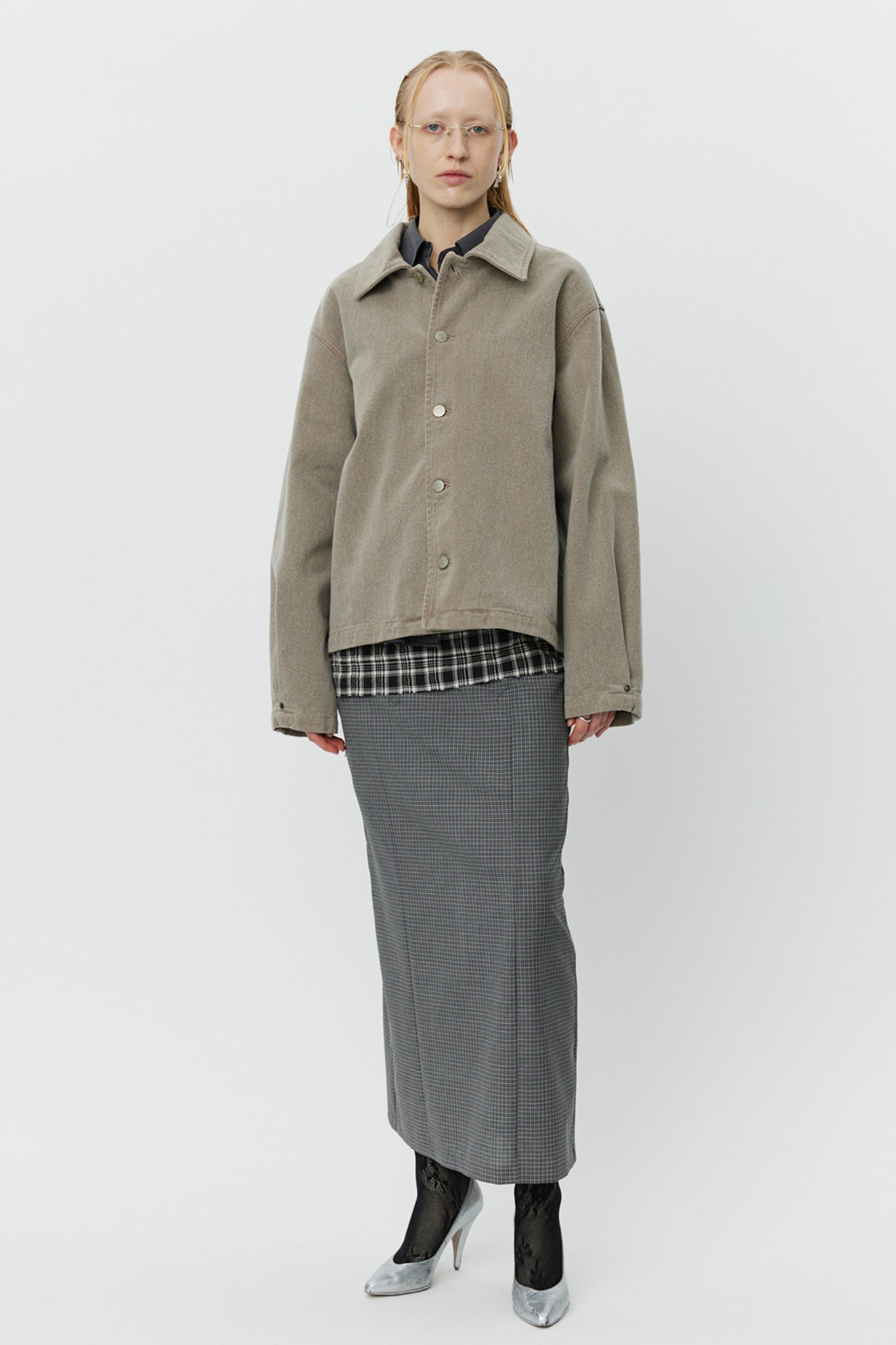 Painters Jacket in Beige