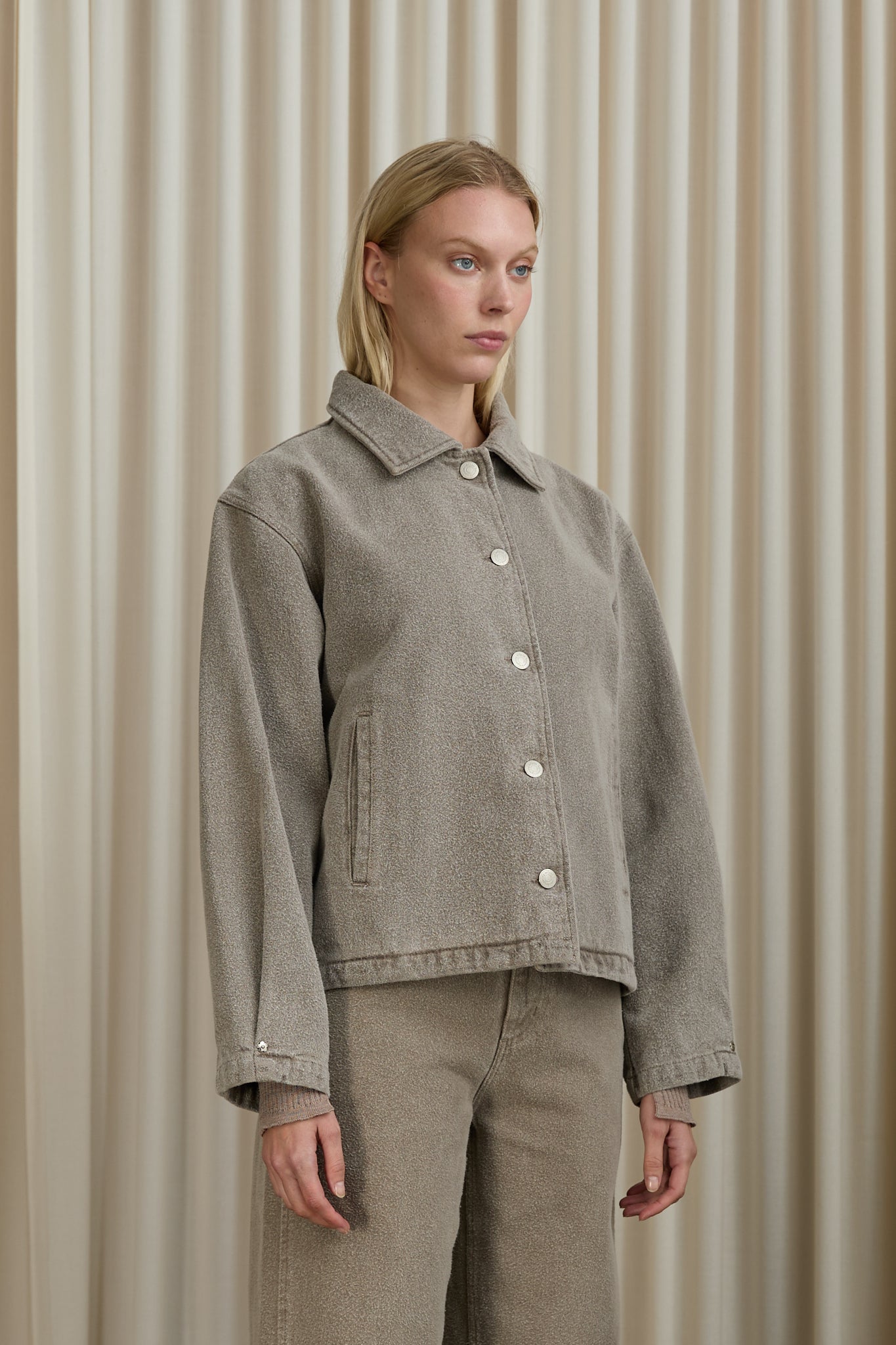 Painters Jacket in Beige