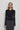 Partial Placket Polo in Black