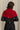 Ondine Hand Knitted Scarf in Burgundy