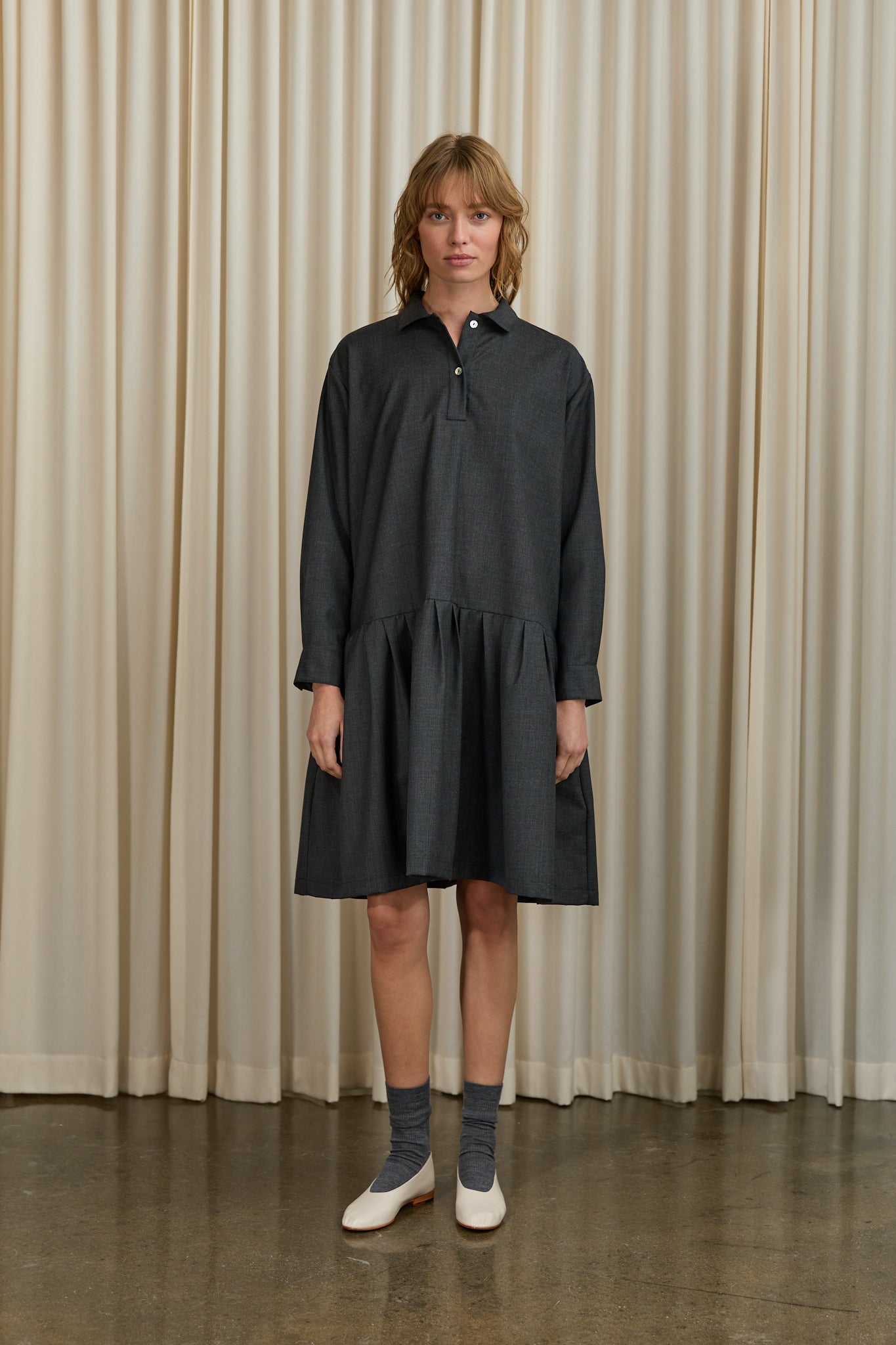 Tino Dress in Grey