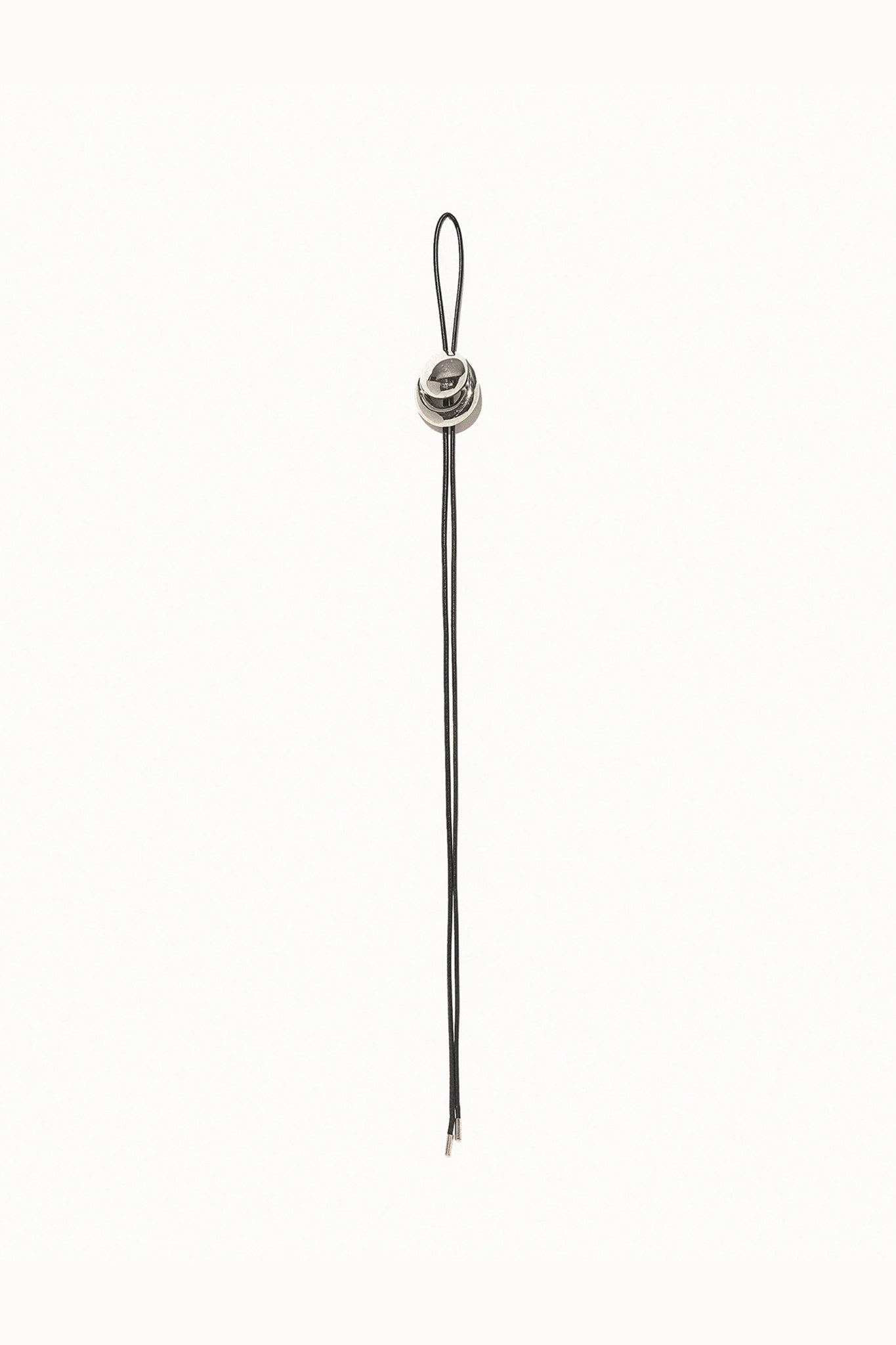 Blow Up Chain Bolo Tie in Silver