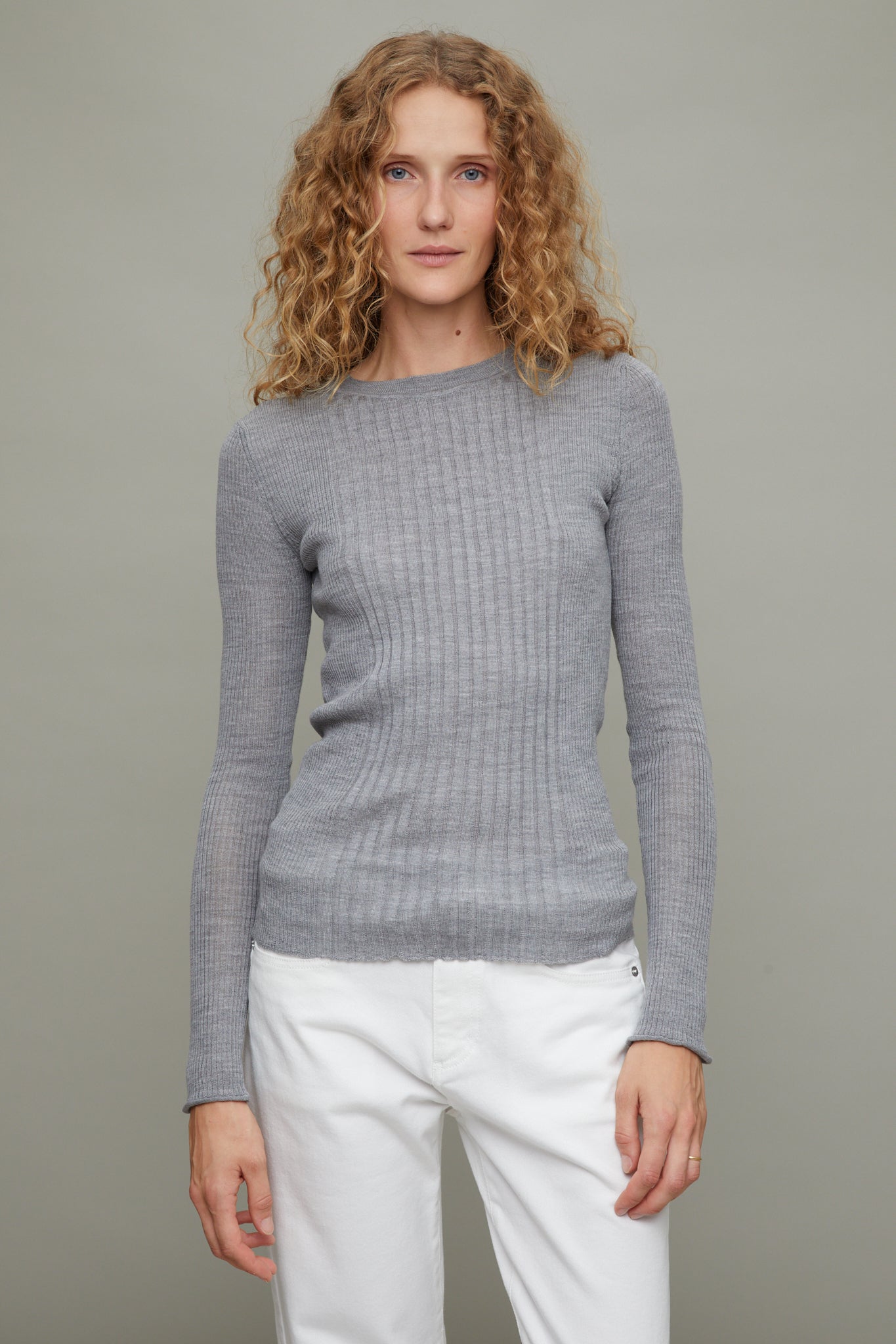 Cassidy Sweater in Superfine Merino Silk