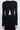 Currin Top in Black Column Rib