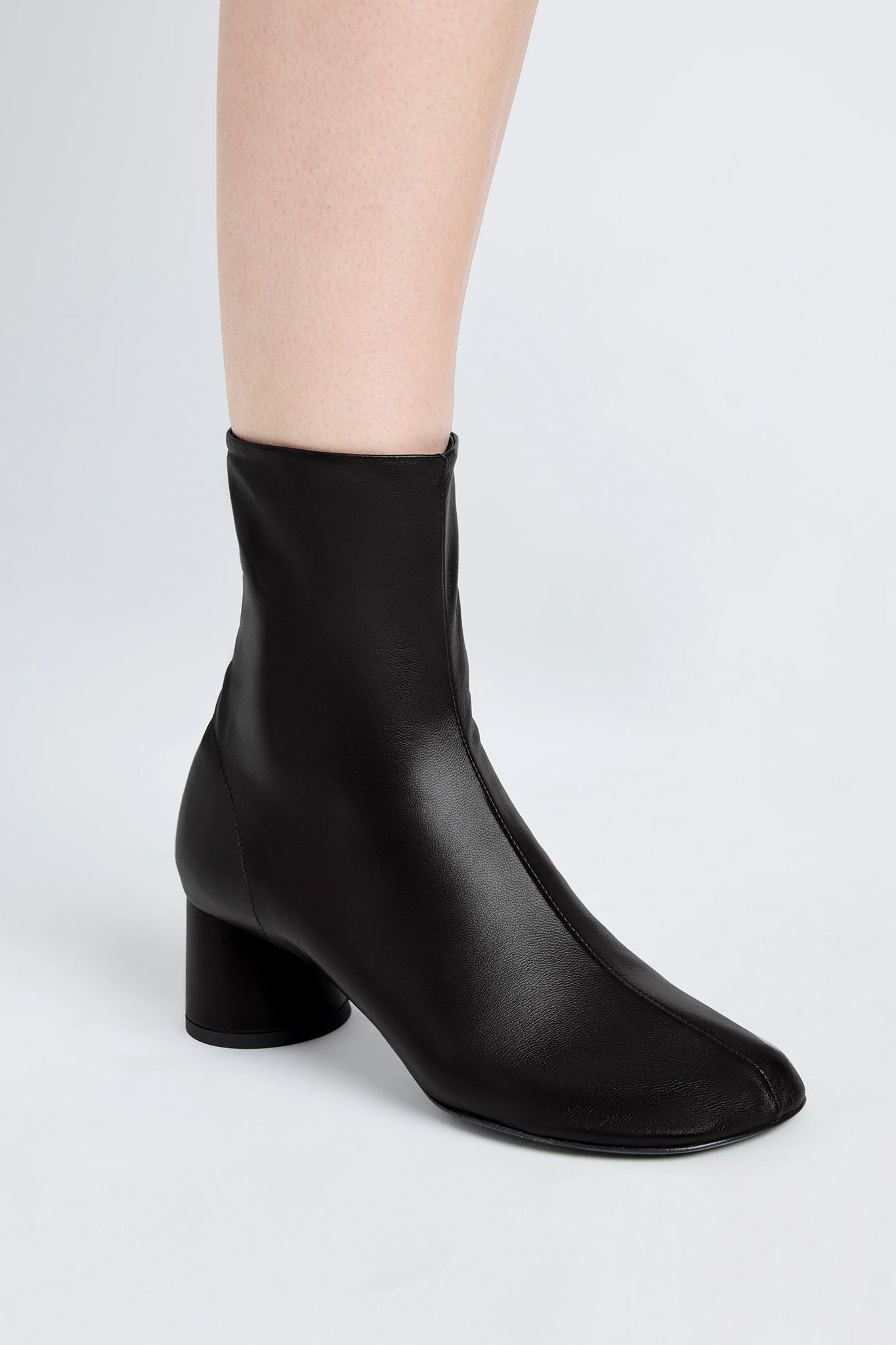 Glove Ankle Boots in Black