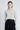 Greta Sweater in Lofty Eco Cashmere Light Grey Melange