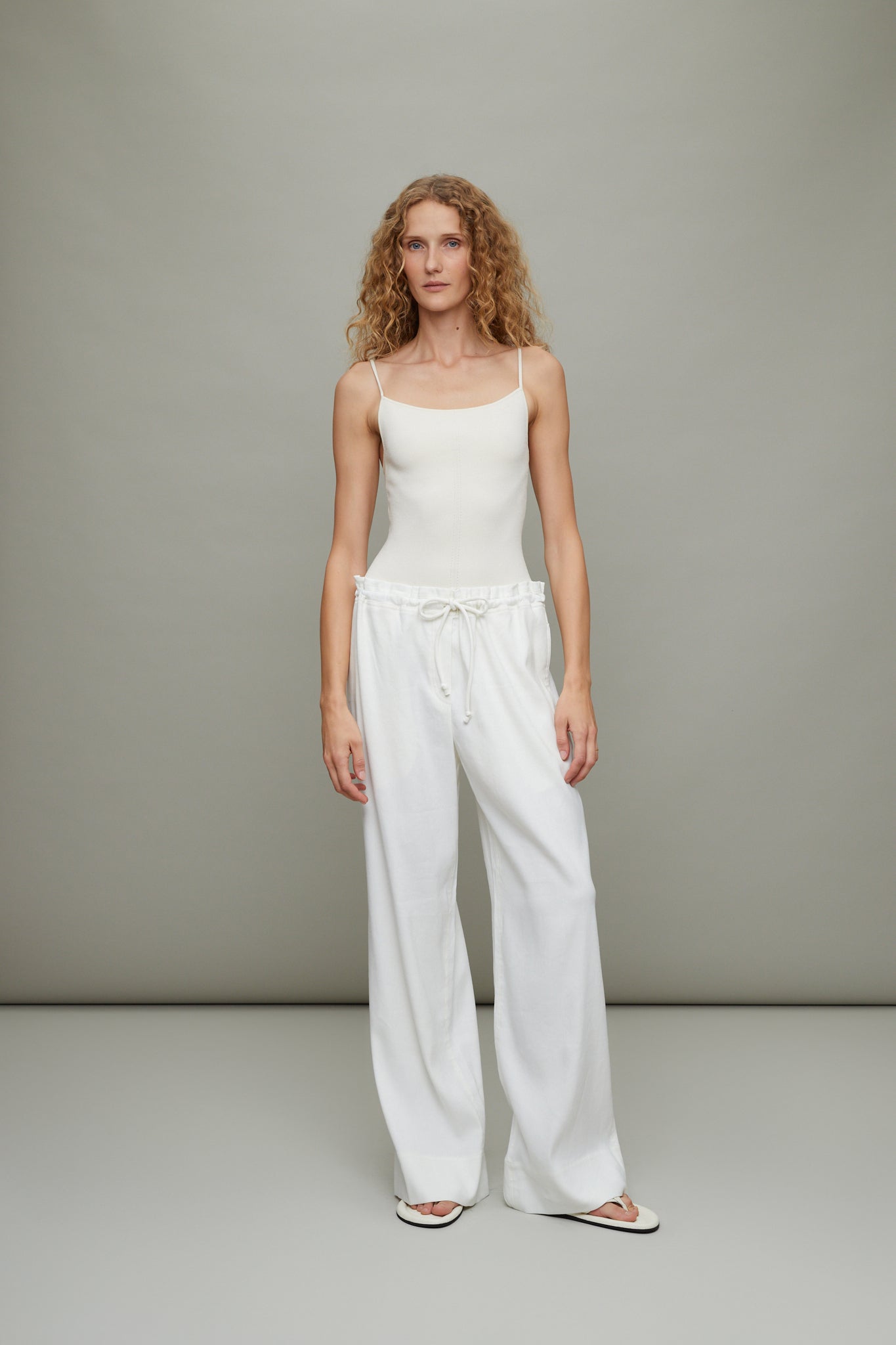 Jade Pant in Eco Stretch Linen Viscose