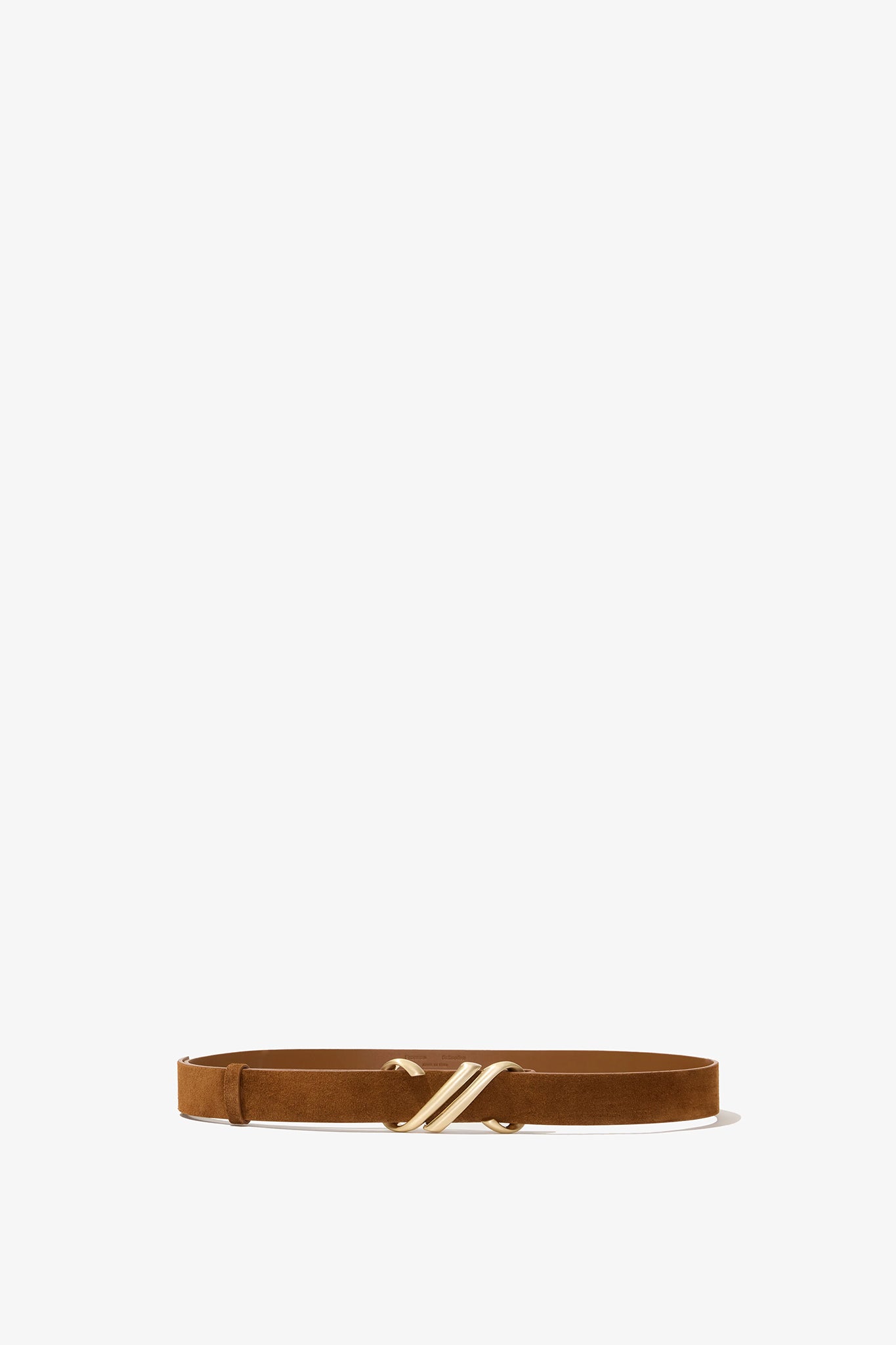 Monogram Belt in Suede