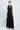 Tala Dress in Black Viscose Georgette