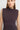 Asymmetric Sleeveless Top in Brown