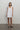A-line Poplin Mini Dress in White