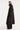 Mandarin Faux Fur Coat in Brown