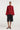 Pankou Closure Jacket in Red