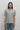 Slub Melange Jersey T-shirt in Grey