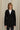 Suede Cinched Blazer in Black