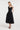 Twisted Shoulder Dress in Black