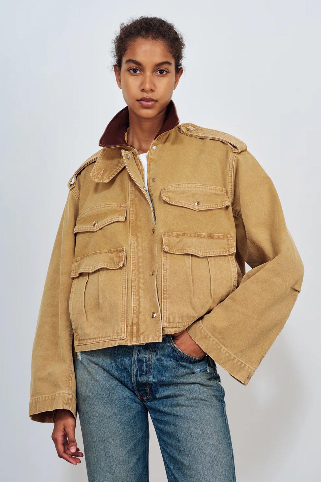 The Henderson Jacket in Tan