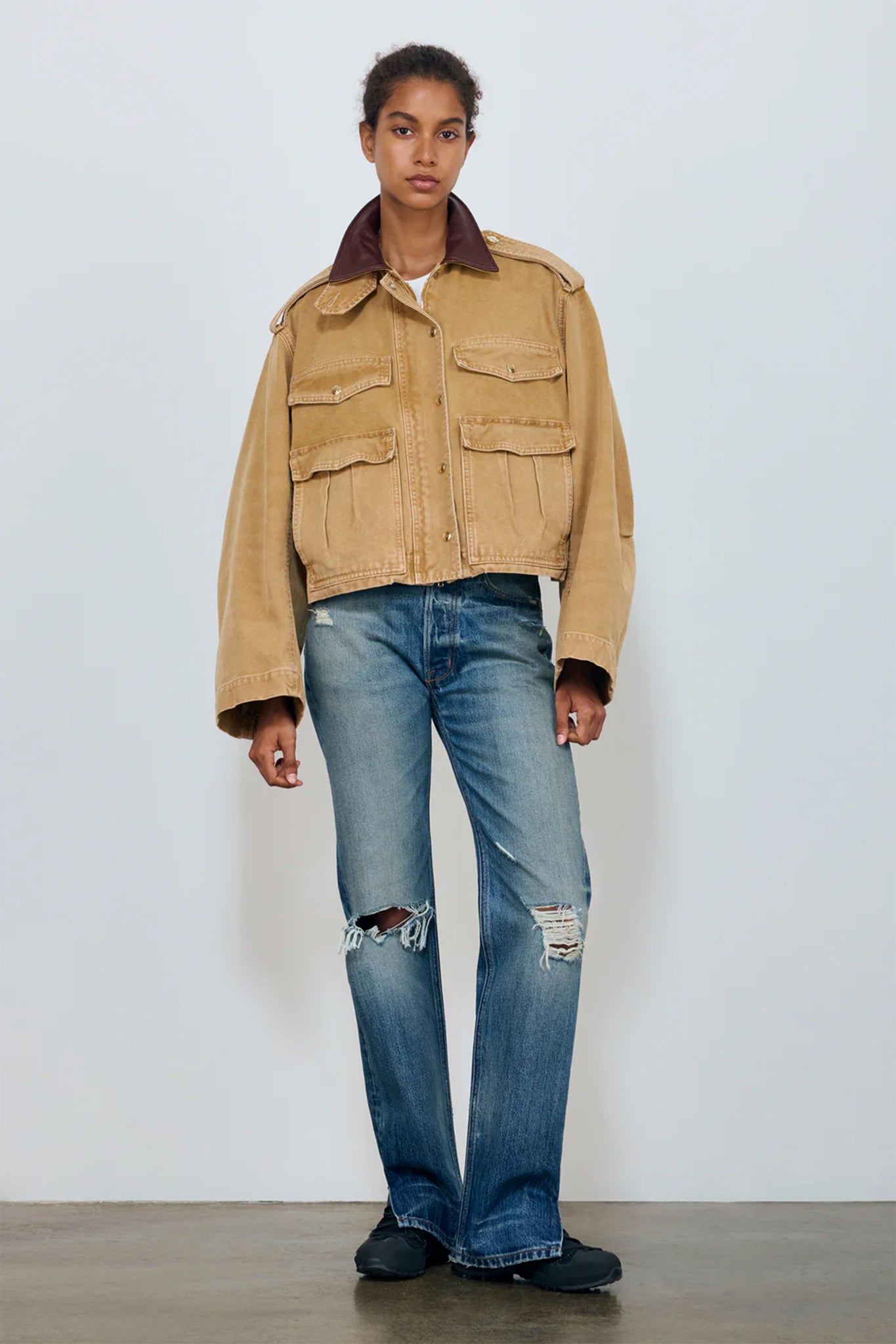 The Henderson Jacket in Tan