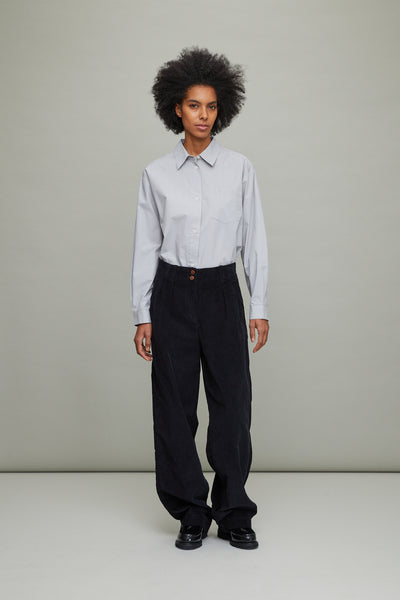 パンツ Painter C / CORDUROY BLACK 34 Painter Trousers in Black Corduroy – L'ENSEMBLE