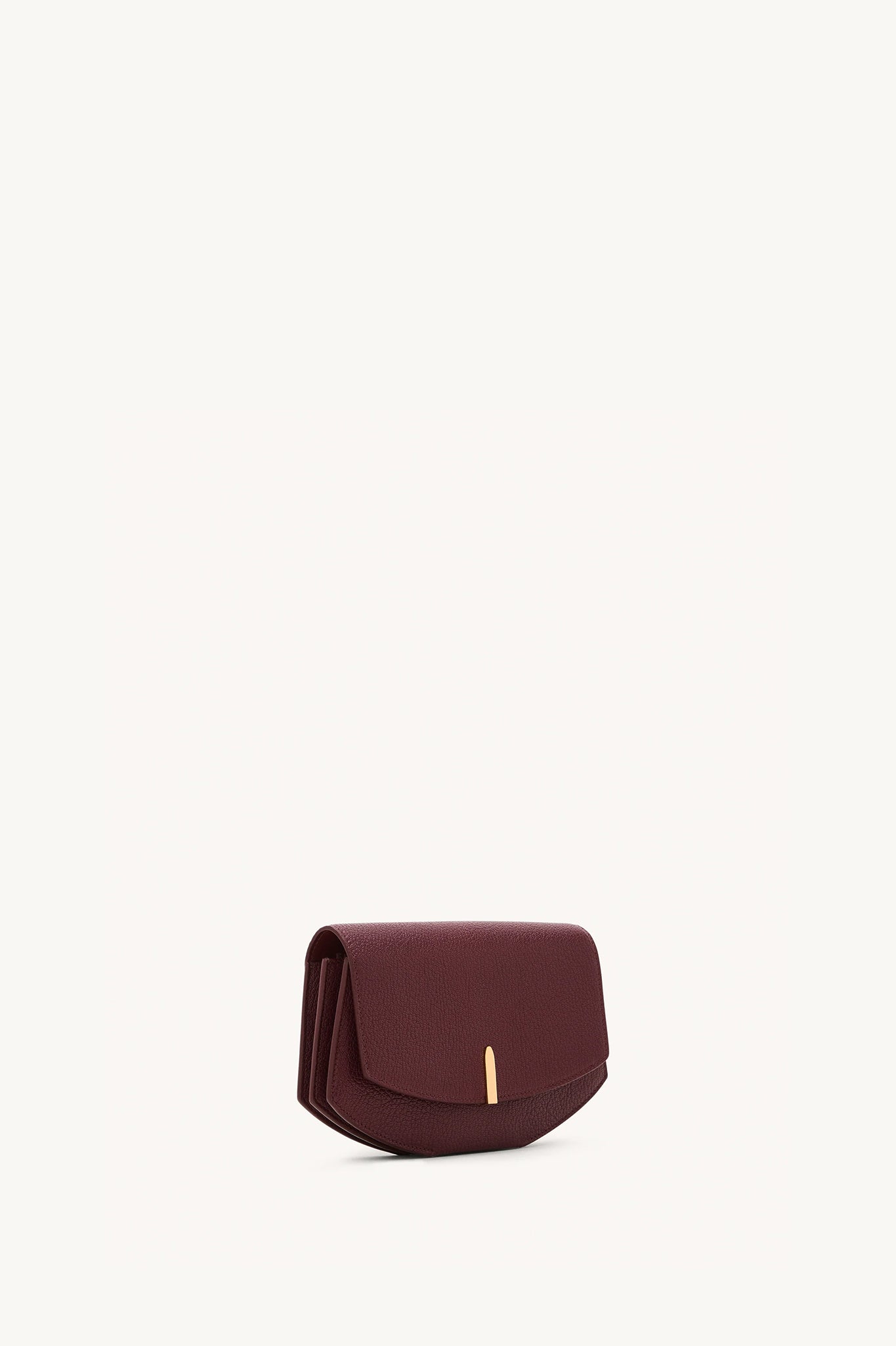 Florence Clutch in Burgundy Chevre